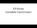 Numbers Station G03 "Gongs and Chimes" - VERY RARE full message