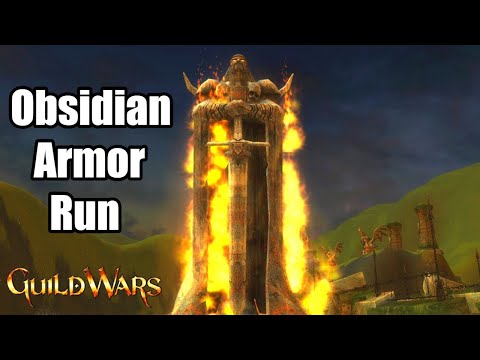 Obsidian Armor Run with Heroes - Guild Wars Obby Armor Run - Easy Guide 2020
