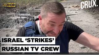 Russia Slams 'Targeted' Strike As Israeli Missile Explodes Near RT Crew in Lebanon | 4k