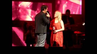 Je te serai fidèle chantée (live) par Roch Voisine et Monique Poirier à Caraquet le 15/08/2012