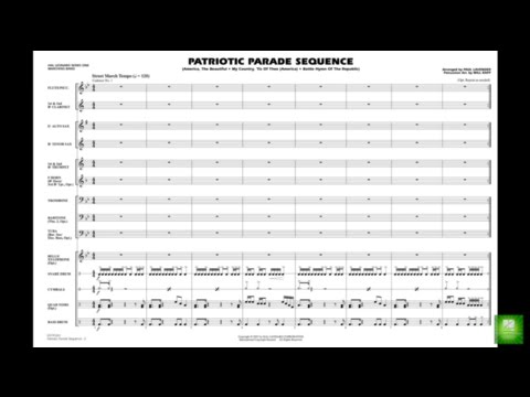 Patriotic Parade Sequence arr. Paul Lavender & Will Rapp