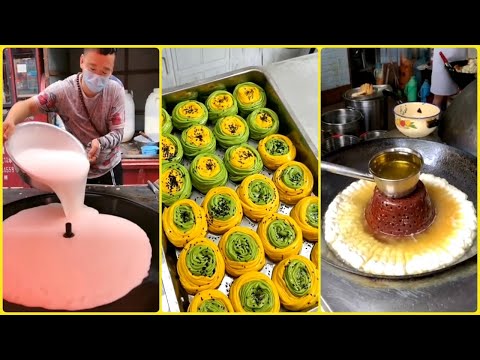 Street Food Compilation Video / Satisfying Cooking Skills / Village Cooking, Village Foods #10