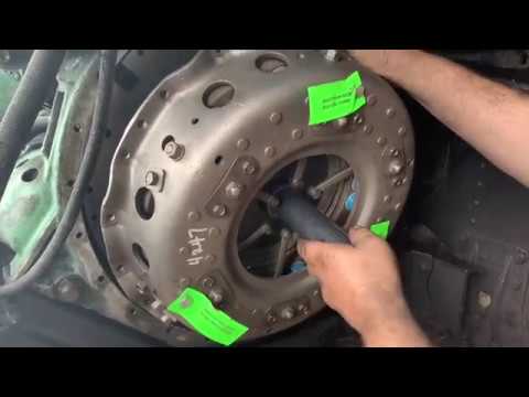 Installing clutch on 671 Detroit Diesel gm bus 4104 and motor mounts