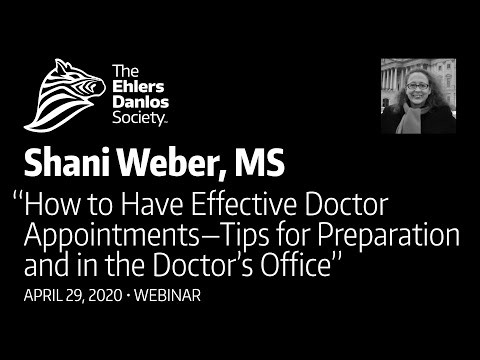 Webinar: How To Have Effective Doctor Appointments by Shani Weber
