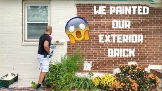 How To Paint Exterior Brick