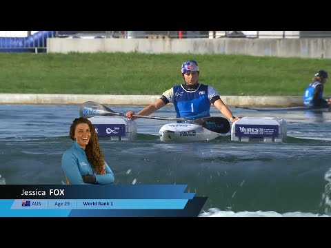 Jessica Fox Australia final / 2023 ICF Canoe-Kayak Slalom World Cup Vaires Sur Marne Paris France