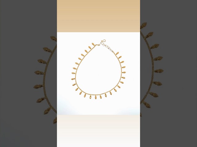 خلخال الياسمينة - ذهب عيار 21