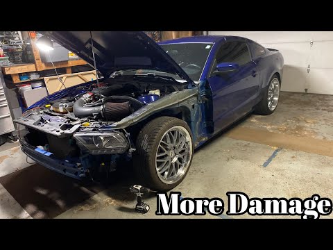 Rebuilding my Wrecked Coyote Mustang: SVE Series 3 Wheels & Suspension!