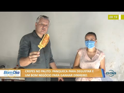 Crepes no palito: panqueca para degustar e um bom negócio para ganhar renda 09 07 2021