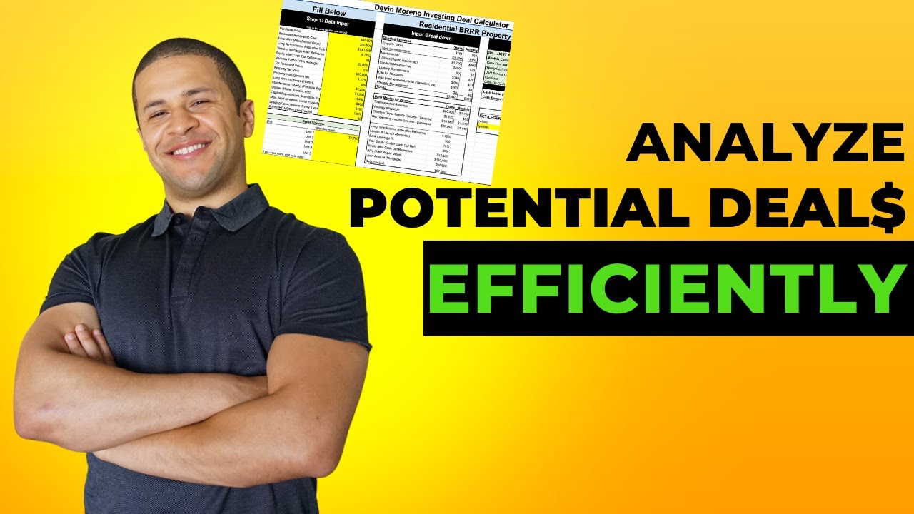 My Spreadsheet to Analyze your Deals (Tutorial)