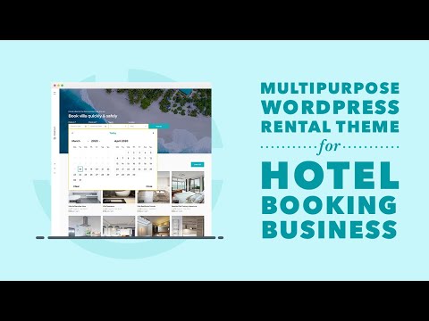 , title : 'WordPress Rental Theme for Bed and Breakfast & Hotels: Booklium'