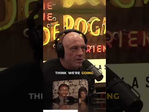 Is the image of "grey aliens" a message from our future selves? 👽 #joerogan #evolution #aliens