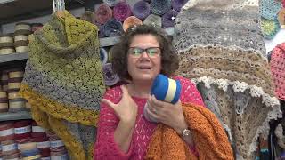 Podcast  with the finished Cardigan  and yarns ep.3