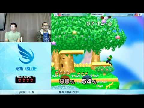 New Game Plus 82 - Lurogmz vs Mr. Lemon SSBM WR2
