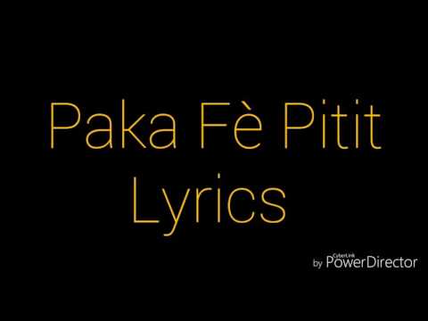 Gabel-Paka Fè Pitit Lyrics