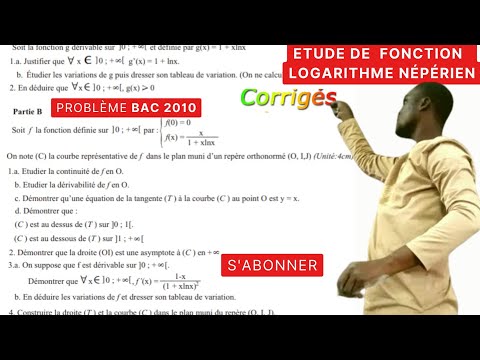 Étude de fonction Tle S||logarithme népérien_Problème#Tracer de courbes_codes_secrets.