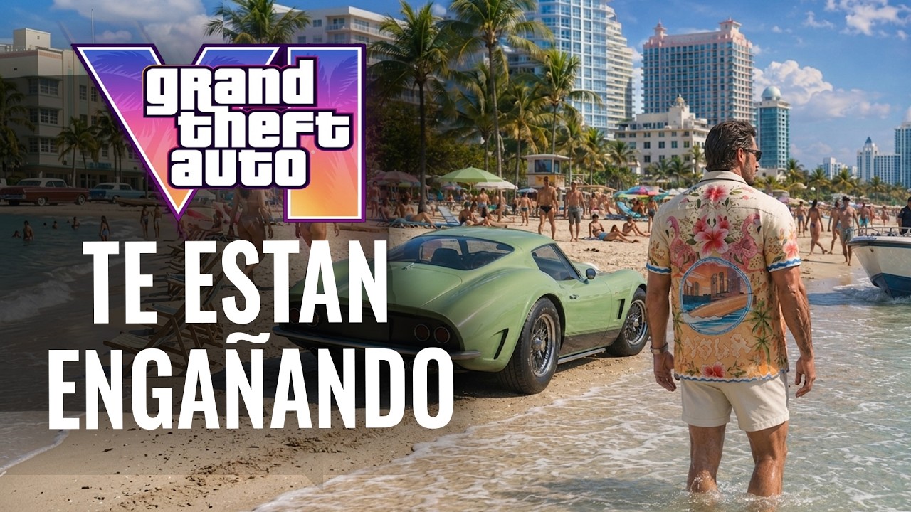 NOS ESTÁN ENGAÑANDO CON GTA 6 Y LA INFORMACIÓN FALSA