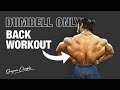 BUILD HUGE BACK WITH DUMBBELLS | Home Back Workout | Sangram Chougule