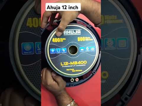 Ahuja 12 inch speaker 400 watt best programing texting best price