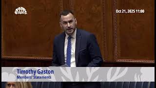 Gaston calls out First Minister & Health Minister on failing on accountability #TUV #TimothyGaston