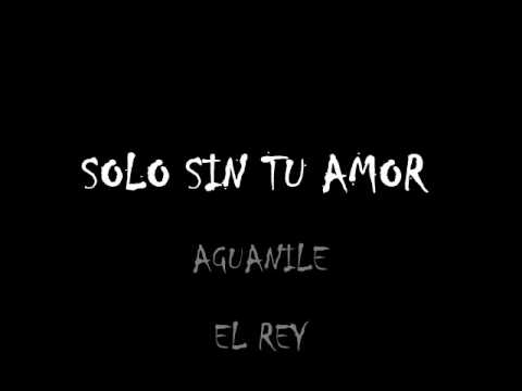 SOLO SIN TU AMOR - AGUANILE 2009