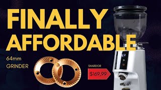$169 64mm Flat Burr Grinder Review- Game Changer? The Shardor 64