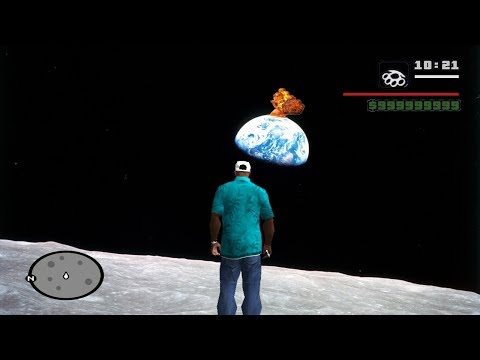 Intente Llegar a la Luna en GTA San Andreas y Esto Sucedio!!