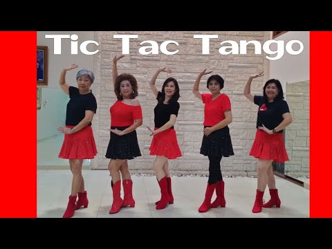Tic Tac Tango Line Dance (demo & count)