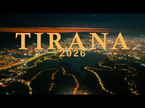 Tirana Albania 2026: Magjia e Kryeqytetit Natën. This City's Transformation is Amazing