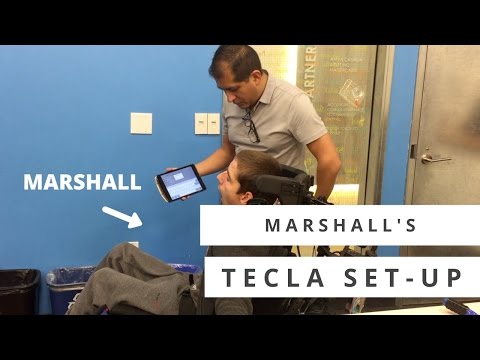 How to Set-Up Tecla with a Powered Wheelchair