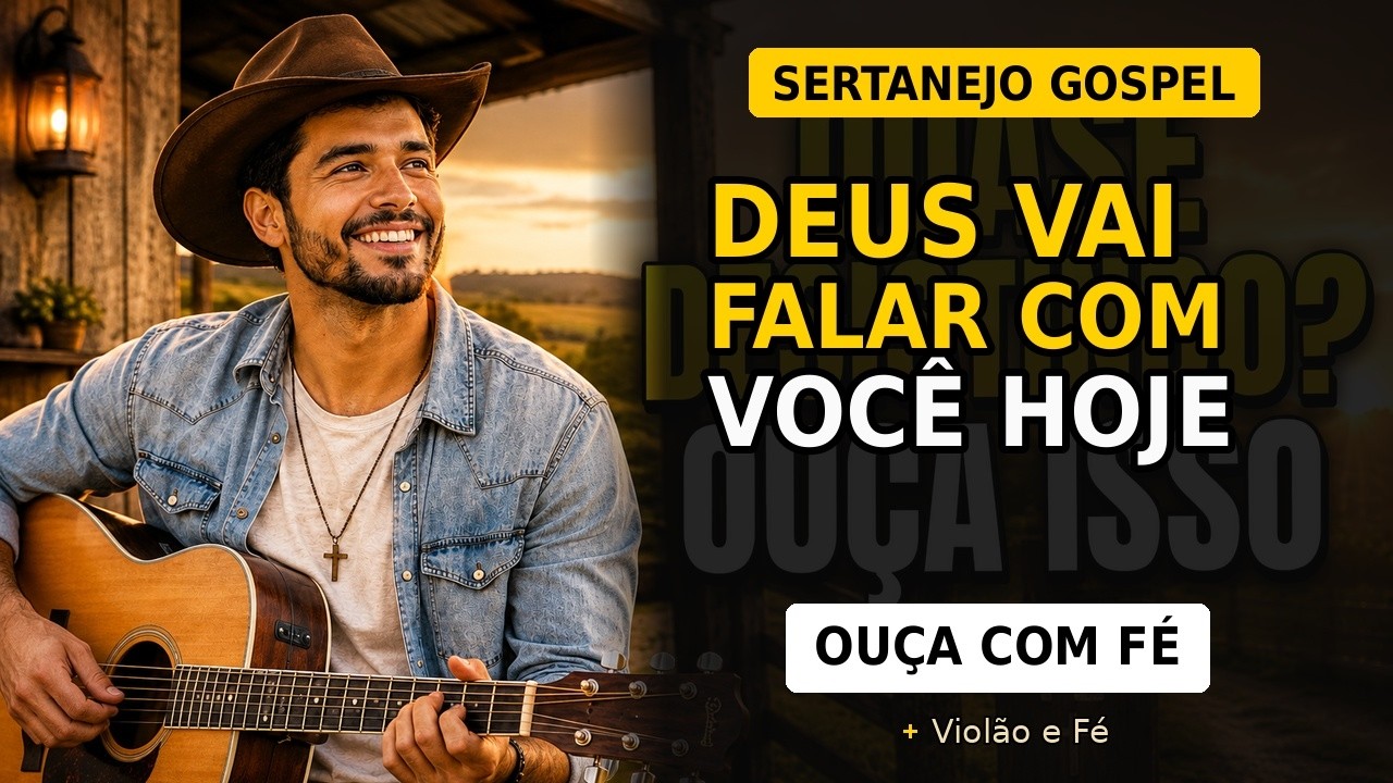 Sertanejo Gospel 2026 – Deus Vai Falar com Você Hoje | Ouça com Fé