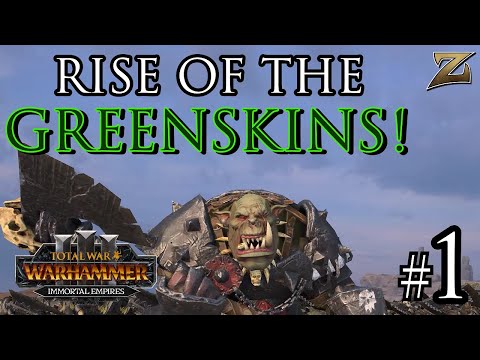 Rise of the GREENSKINS! - Immortal Empires Warhammer 3