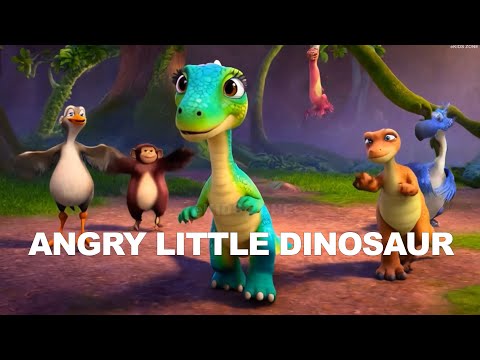 Angry Little Dinosaur|A Roaring Tale of Friendship and Understanding#kidsvideo#trending#cartoon#kids