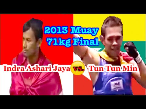 2013 SEA GAMES MUAY 71kg Final/ Indra Ashari Jaya(Indonesia) vs. Tun Tun Min(Myanmar)