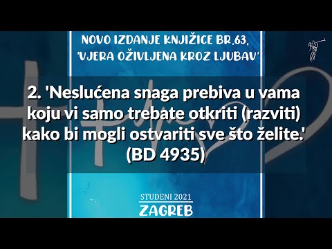 VJERA I LJUBAV 2.0. 'Neslućena snaga prebiva u vama... trebate otkriti... ostvariti sve što želite.'