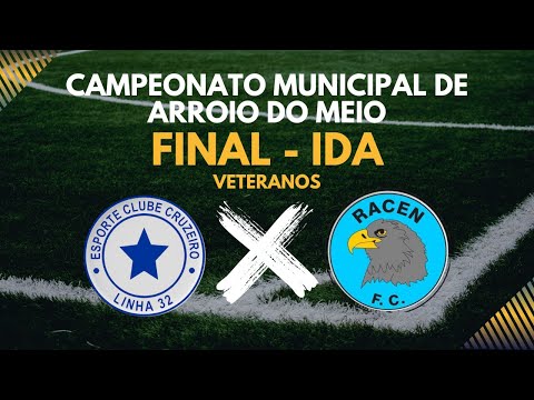Campeonato Mun. - Cat. Veteranos - Final Ida - Cruzeiro x Racen