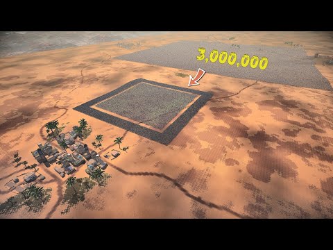 Can Warriors of Rohan & Archers of Gondor Stop 3,000,000 Zombies - UEBS 2