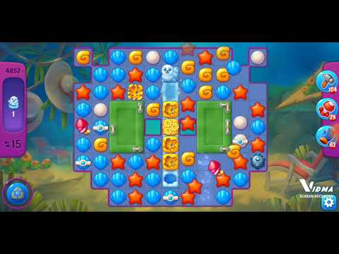 Fishdom. 4852 super hard level no boosters and diamonds