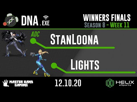 DNA.EXE S8:W11 - ADC | StanLoona (Palutena, Bayo) Vs. Lights  (Zero Suit Samus) - Winners Finals