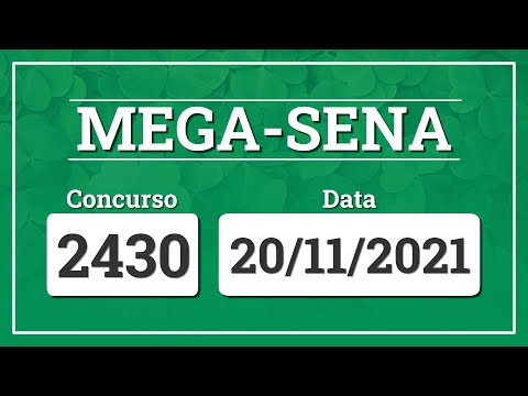 Capa de MEGA-SENA 2430