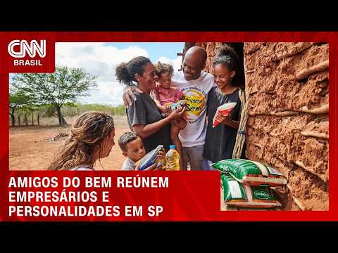 ONG Amigos do Bem reúne três mil empresários em SP para jantar beneficente | LIVE CNN