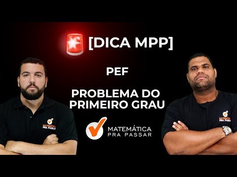 PEF COMPETITION: LEARN FIRST DEGREE PROBLEMS.[2019]