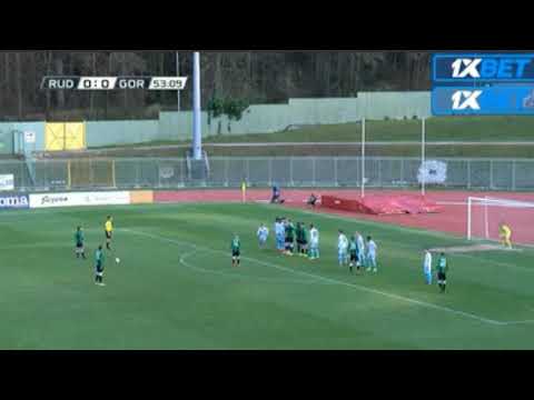 Rudar Velenje vs Gorica 1-0 Damjan Trifkovic Goal