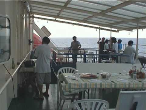 Frachtschiffreise mit MS "CAP CASTILLO" - Teil 3 - Grillparty auf dem Atlantik