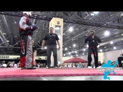 Andres Christopher v Jason Tankson - Team Sparring Rd 3 - Amerikick Internationals 2016