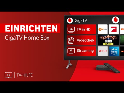 Vodafone GigaTV Home Box: Einrichtung