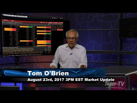 August 23rd 3PM Stock Market Update by Tom O'Brien on TFNN
