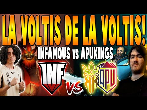 INFAMOUS vs APUKINGS [BO2] - La Voltis de la Voltis! "Alone vs Benny" - BTS PRO SERIES 10 DOTA 2