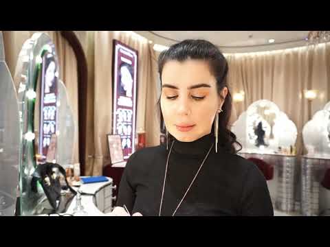 Charlotte Tilbery Dubai mall, Gulshat Baltayeva,Turkmen makeup artist.