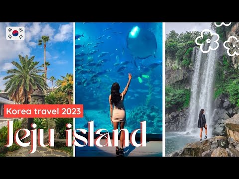 Visitando Jeju em 2023 | Melhor churrasco coreano | Mercado de Seogwipo + Aquário